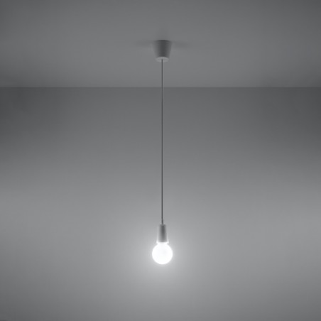 Lampa wisząca DIEGO 1 biała SL.0569 Sollux