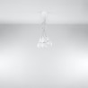 Lampa wisząca DIEGO 5 biała SL.0571 Sollux