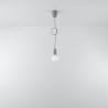 Lampa wisząca DIEGO 1 szara SL.0575 Sollux