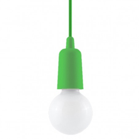 Lampa wisząca DIEGO 1 zielony SL.0581 Sollux