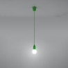 Lampa wisząca DIEGO 1 zielony SL.0581 Sollux