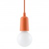 Lampa wisząca DIEGO 1 pomarańczowy SL.0584 Sollux