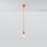 Lampa wisząca DIEGO 1 pomarańczowy SL.0584 Sollux