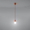 Lampa wisząca DIEGO 1 pomarańczowy SL.0584 Sollux