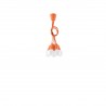 Lampa wisząca DIEGO 5 pomarańczowy SL.0586 Sollux