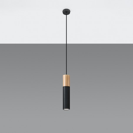 Lampa wisząca PABLO czarna SL.0632 Sollux