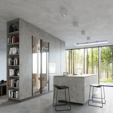 Plafon VALDE 140 beton SL.0646 Sollux