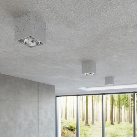 Plafon VALDE 140 beton SL.0646 Sollux