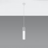 Lampa wisząca BORGIO 1 biały SL.0647 Sollux