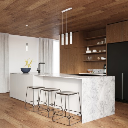 Lampa wisząca BORGIO 2 biały SL.0648 Sollux