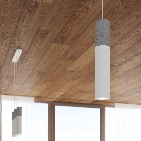 Lampa wisząca BORGIO 2 biały SL.0648 Sollux