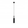 Lampa wisząca BORGIO 1 czarny SL.0650 Sollux