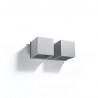 Kinkiet QUAD 2 szary SL.0658 Sollux