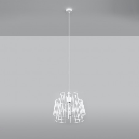 Lampa wisząca GATE biały SL.0662 Sollux