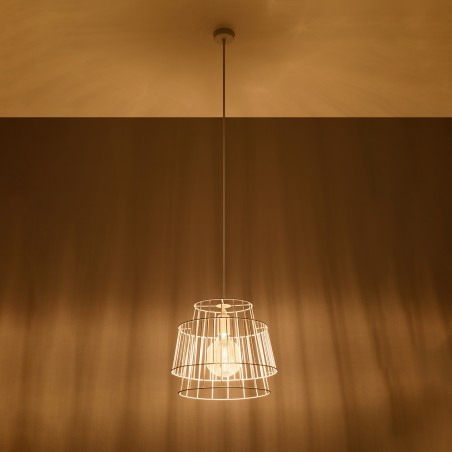 Lampa wisząca GATE biały SL.0662 Sollux