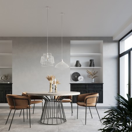 Lampa wisząca UMB biały SL.0664 Sollux