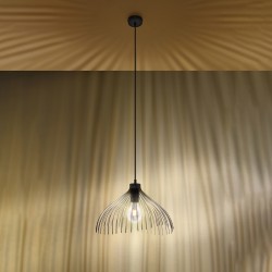 Lampa wisząca UMB czarny SL.0665 Sollux