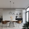 Lampa wisząca UMB czarny SL.0665 Sollux