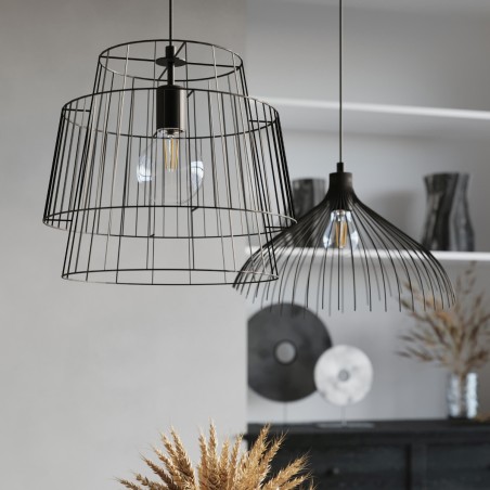 Lampa wisząca UMB czarny SL.0665 Sollux