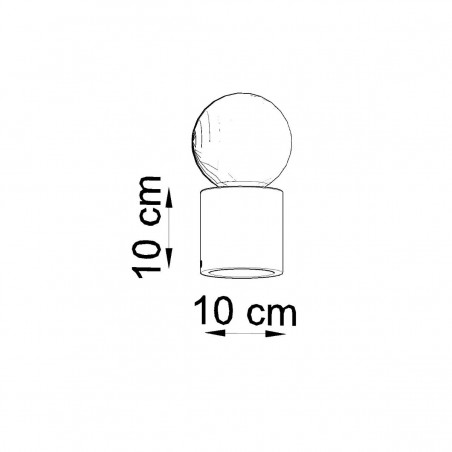 Lampa biurkowa SALGADO naturalne drewno SL.0674 Sollux
