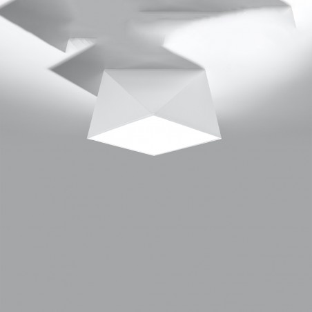 Plafon HEXA 25 biały SL.0686 Sollux