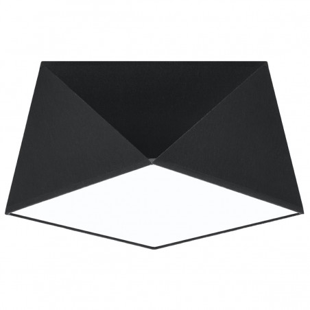Plafon HEXA 25 czarny SL.0687 Sollux