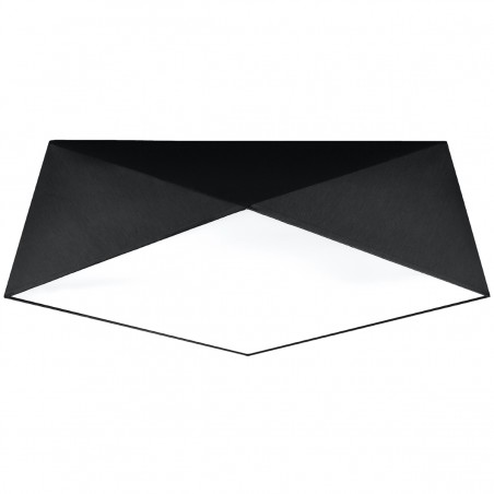 Plafon HEXA 45 czarny SL.0693 Sollux