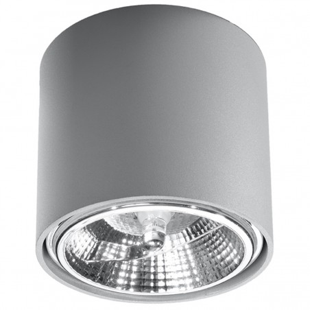 Plafon TIUBE szary SL.0696 Sollux