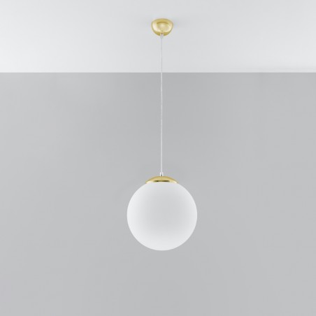 Lampa wisząca UGO 30 złota SL.0716 Sollux