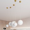 Lampa wisząca UGO 30 złota SL.0716 Sollux