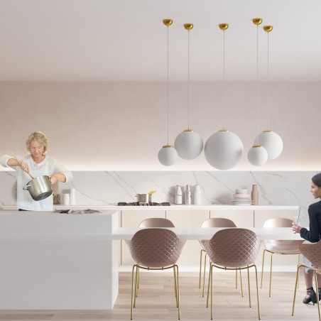 Lampa wisząca UGO 40 złota SL.0717 Sollux