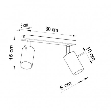 Plafon RING 2 chrom SL.0728 Sollux