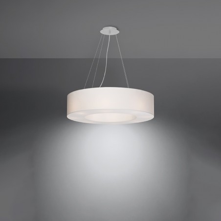 Żyrandol SATURNO 70 biały SL.0751 Sollux