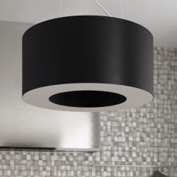 Żyrandol SATURNO 70 czarny SL.0752 Sollux