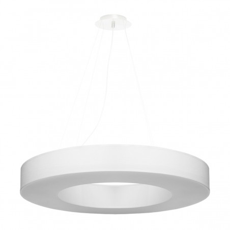 Żyrandol SATURNO SLIM 70 biały SL.0753 Sollux