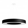 Żyrandol SATURNO SLIM 70 czarny SL.0754 Sollux