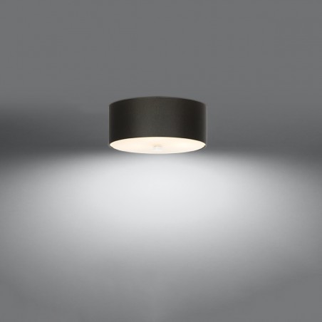 Plafon SKALA 30 czarny SL.0760 Sollux