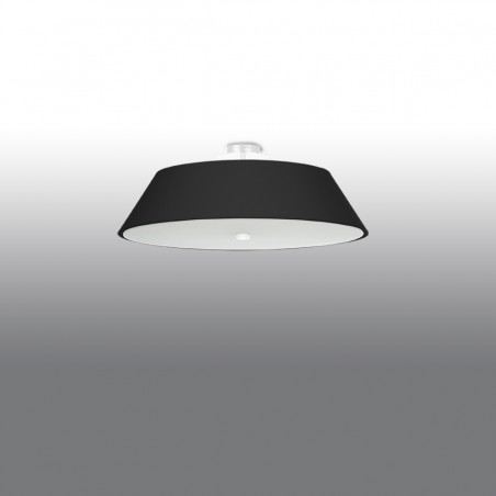 Plafon VEGA 60 czarny SL.0768 Sollux