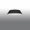 Plafon VEGA 60 czarny SL.0768 Sollux