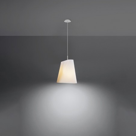 Żyrandol BLUM 1 biały SL.0769 Sollux