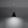Żyrandol BLUM 1 czarny SL.0770 Sollux