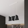 Żyrandol BLUM 1 czarny SL.0770 Sollux