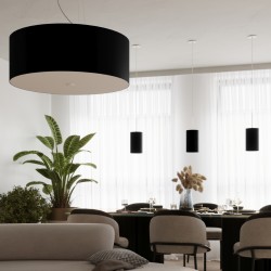 Żyrandol OTTO 70 czarny SL.0790 Sollux