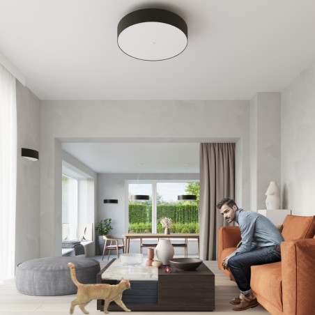 Żyrandol SKALA 90 czarny SL.0806 Sollux