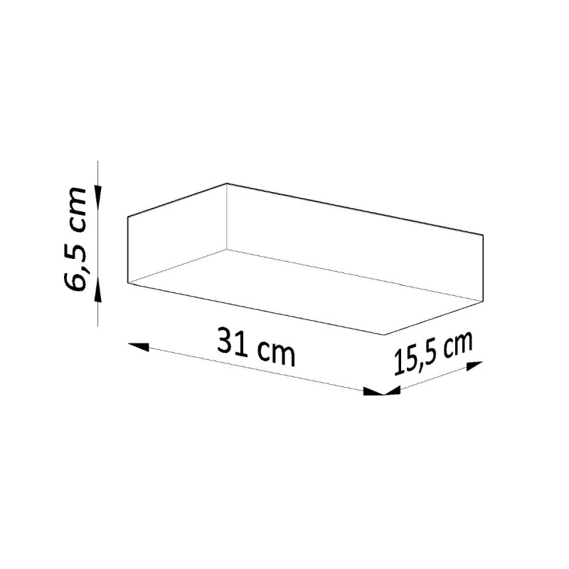 Kinkiet ceramiczny TAUGAN SL.0836 Sollux