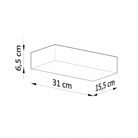 Kinkiet ceramiczny TAUGAN SL.0836 Sollux