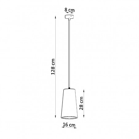 Lampa wisząca ceramiczna GULCAN SL.0849 Sollux