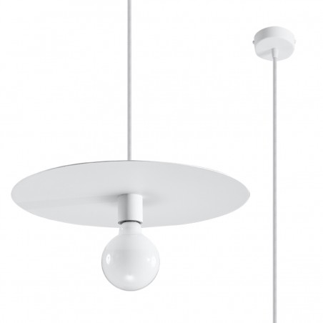 Lampa wisząca FLAVIO biała SL.0852 Sollux