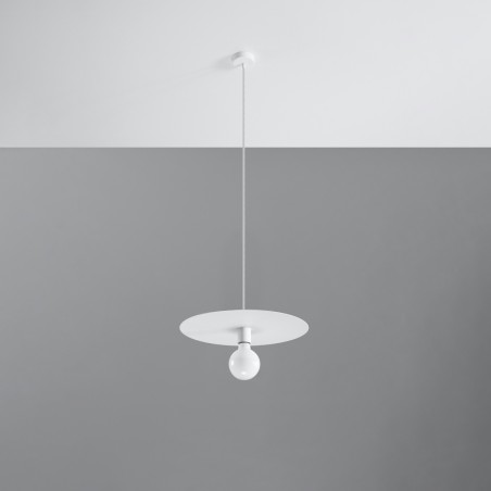 Lampa wisząca FLAVIO biała SL.0852 Sollux