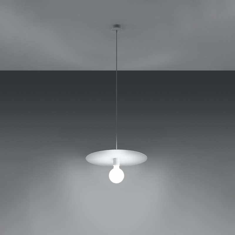 Lampa wisząca FLAVIO biała SL.0852 Sollux